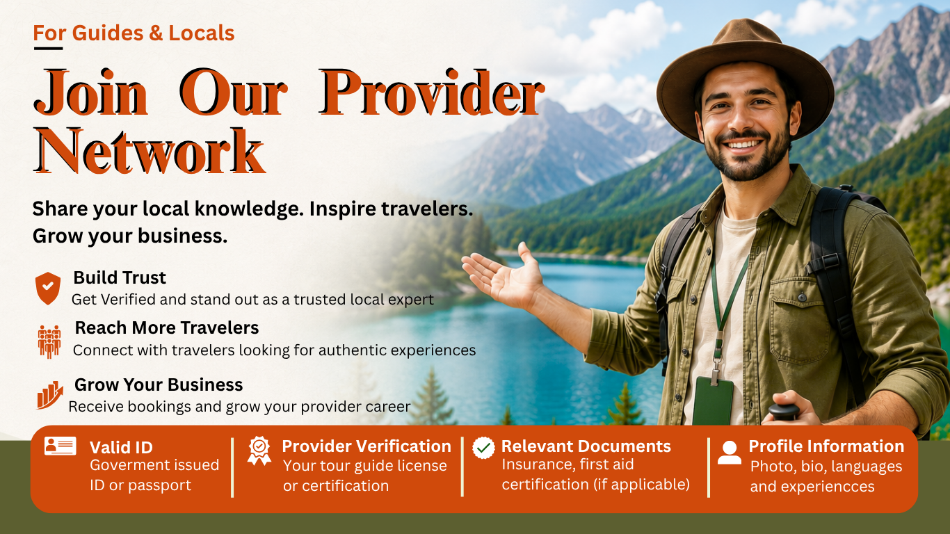 Become a Verified Guide